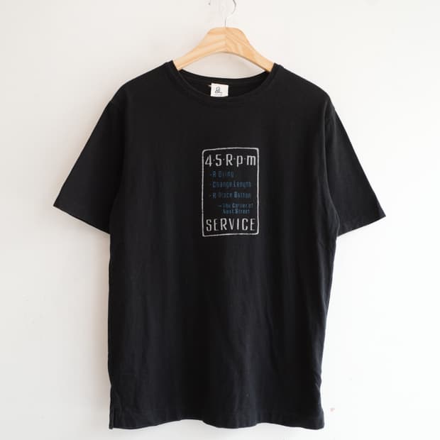 45rpm 프린팅 티셔츠 