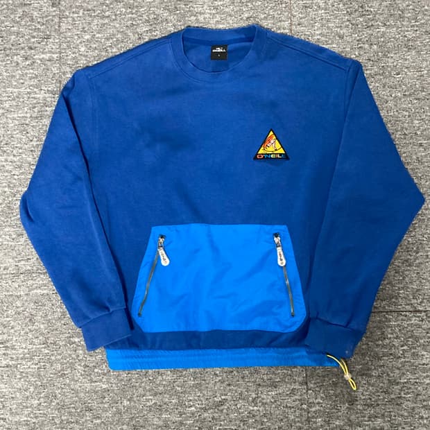 오닐 블루 맨투맨 L