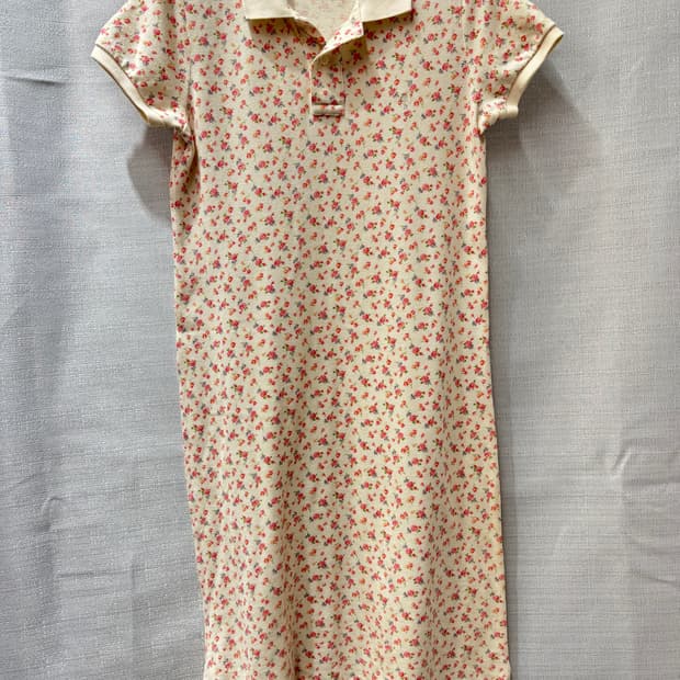 폴로랄프로렌 슬림핏 플로럴 꽃무늬 원피스 S(S)