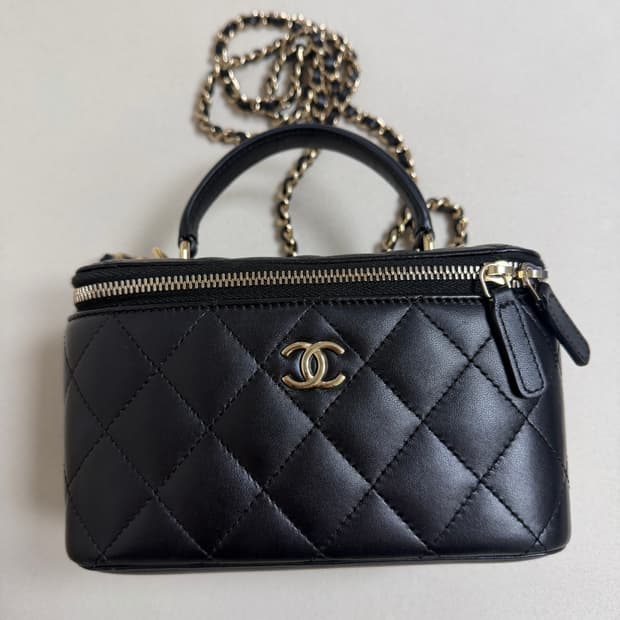 샤넬 탑핸들 베니티