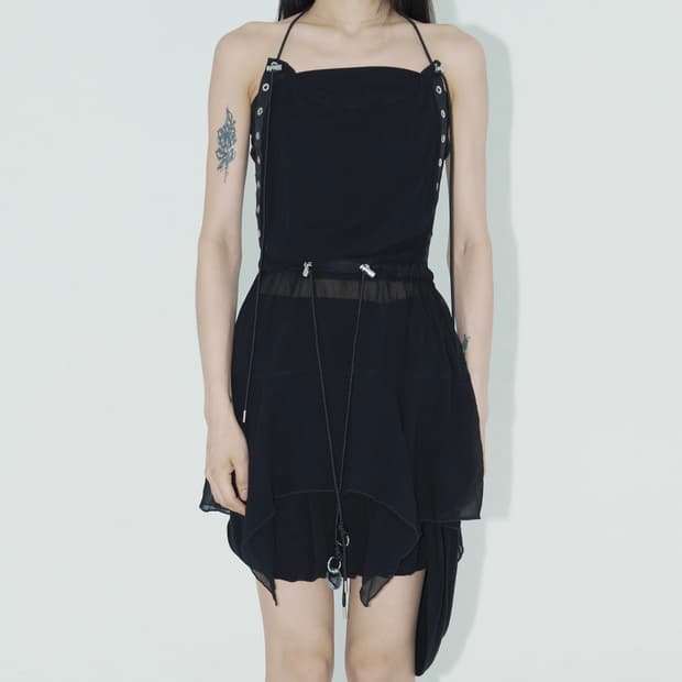 Diesel halter string tunic opc