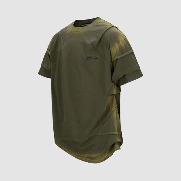 [앤더슨벨] 마드로 그라디언트 티셔츠 atb1079m(KHAKI)