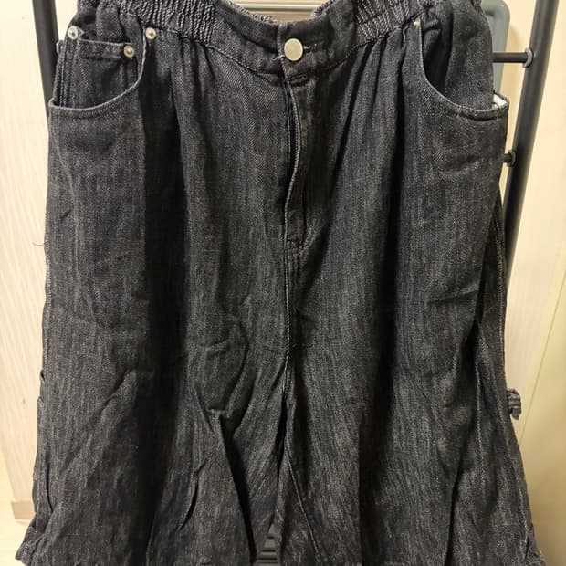 보세 데님 카펜더 버뮤다 팬츠