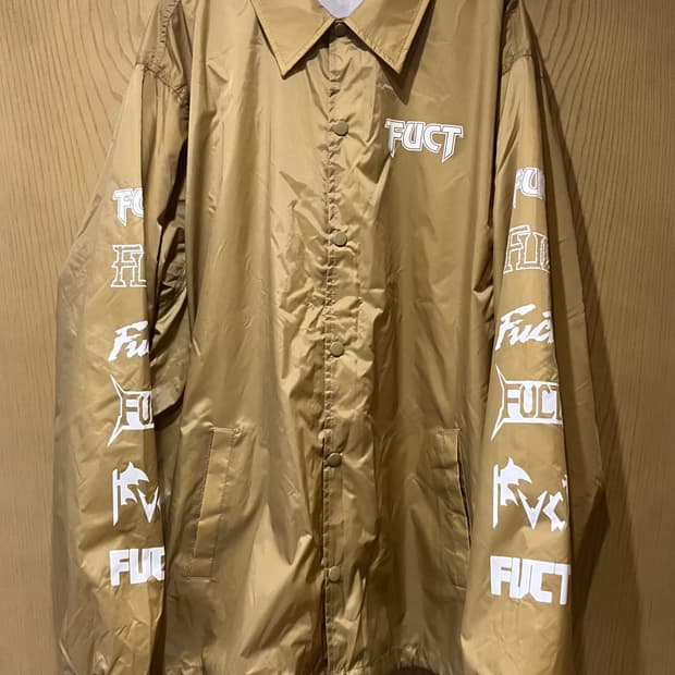 XL FUCT 퍽트 코치 자켓 
