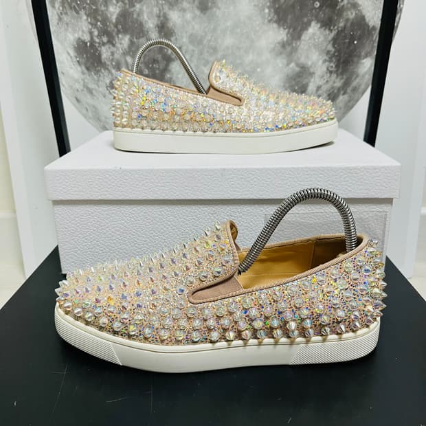 정품 36) 크리스찬 루부탱 롤러보드 슬립온 스니커즈 230~235