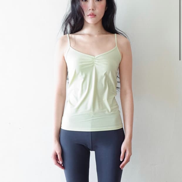 샵페어리 슬리브리스 라임 1회착용 