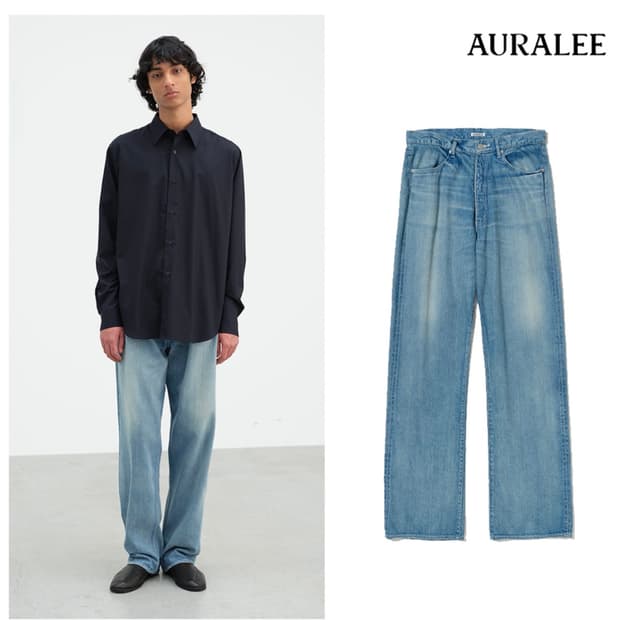 25ss 오라리 셀비지 (와이드x) 2사이즈