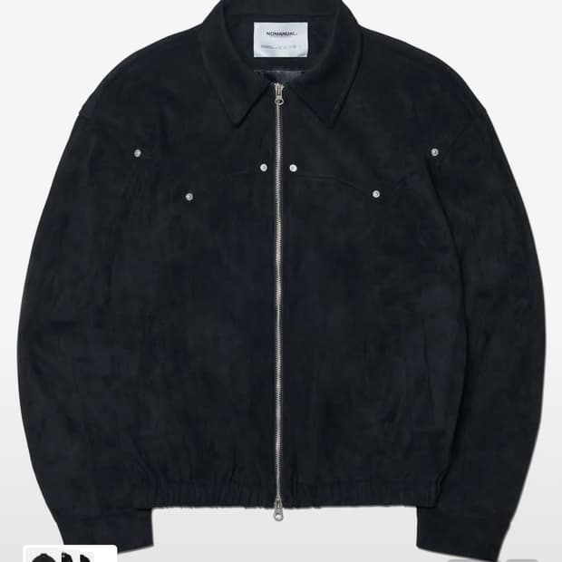 노매뉴얼 스웨이드 자켓(L)