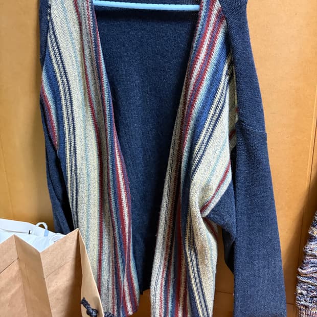 Vintage 니트집업