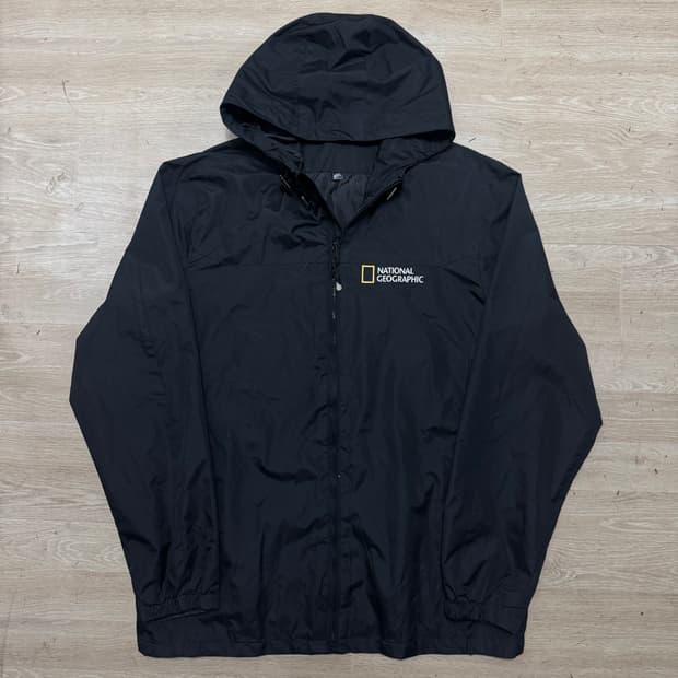 내셔널지오그래픽 바람막이 후드 자켓