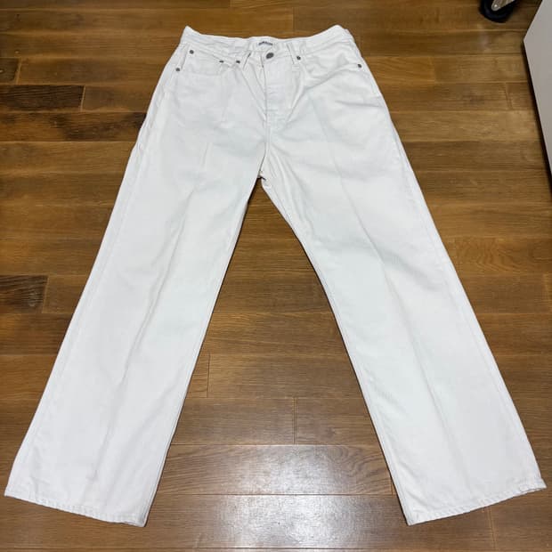 오라리 5p 아이보리 데님 32사이즈