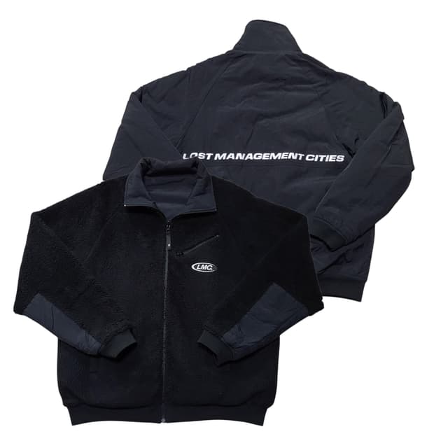 (S) LMC 리버시블 플리스자켓 후리스자켓