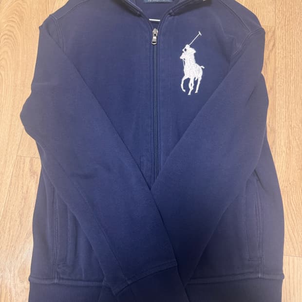 폴로 빅포니 코튼 져지 네이비