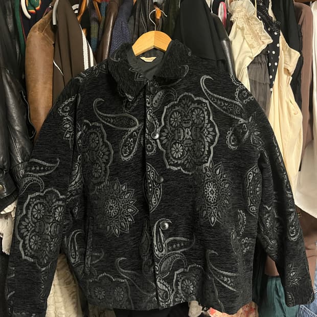 Hare 페이즐리 패턴 자켓