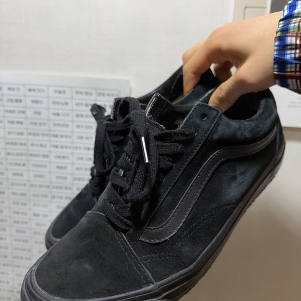 반스 볼트 올드스쿨 블랙 