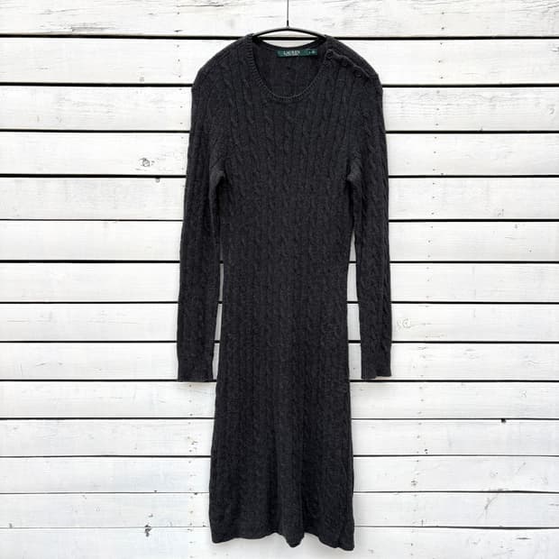 Polo 폴로 울 캐시미어 니트 원피스