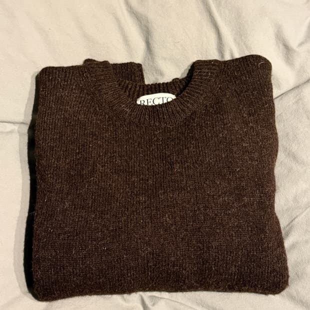 렉토 셔틀랜드울 니트 M