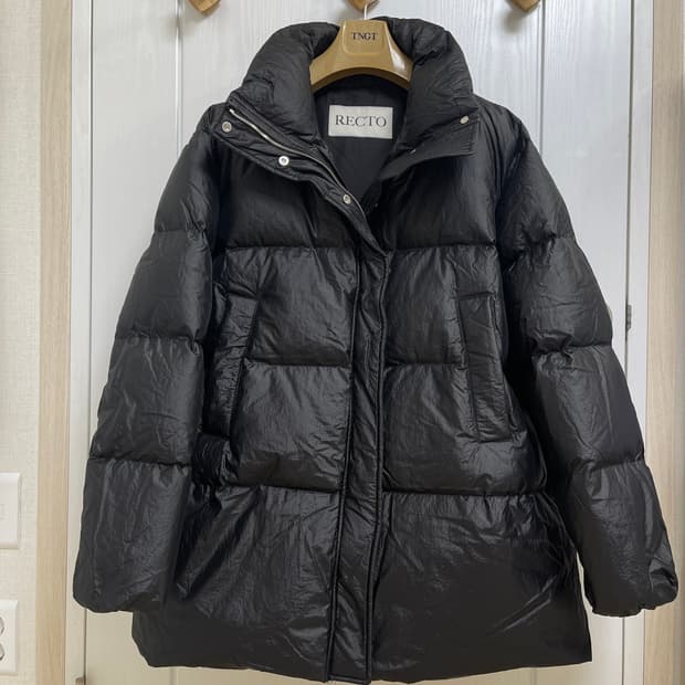 [새상품] 렉토 샤이닝 퀄티드 구스 다운 점퍼