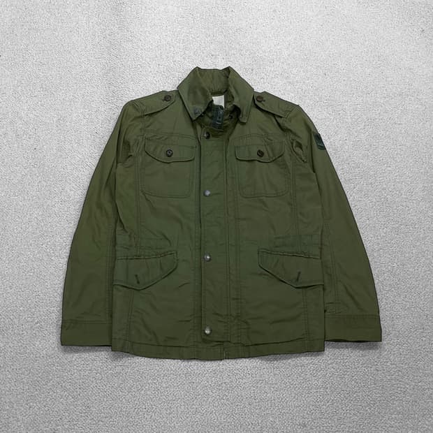 디젤 Diesel 인더스트리 M-65 필드 자켓 카키