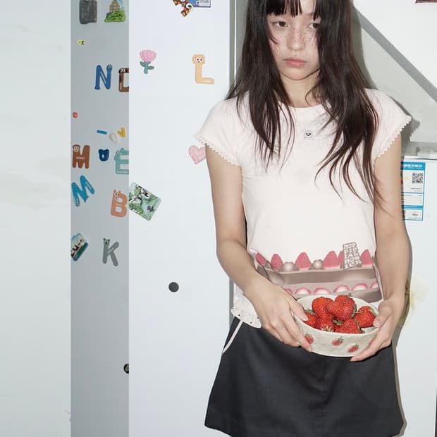 노피셜노피스 케이크 반팔