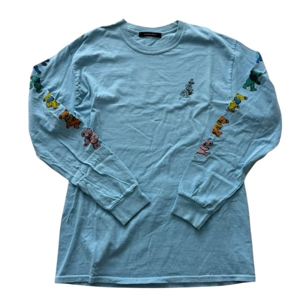 (rose bud) 곰돌이 푸른 티셔츠