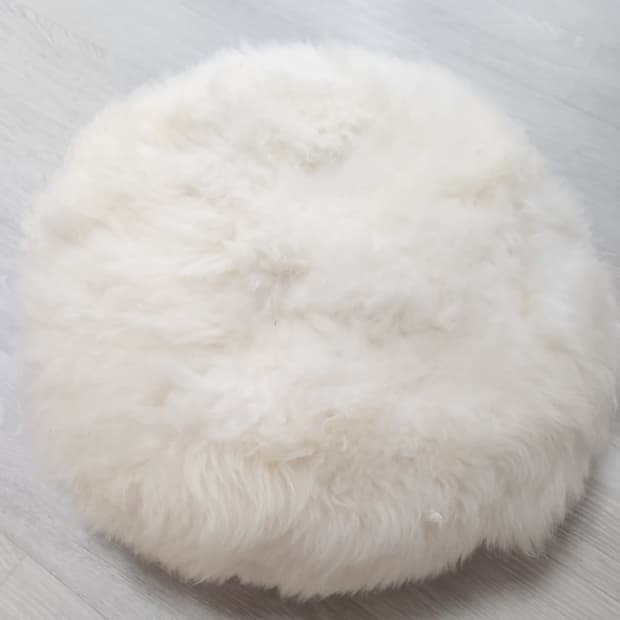 써니베딩 메리노 아이보리 쿠션