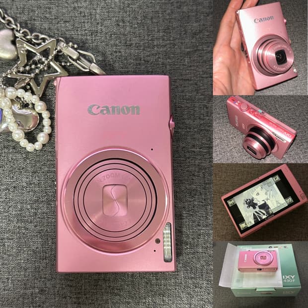 벚꽃핑크디카🌸 캐논 익시 IXY 430F 익서스245hs 민트박스셋
