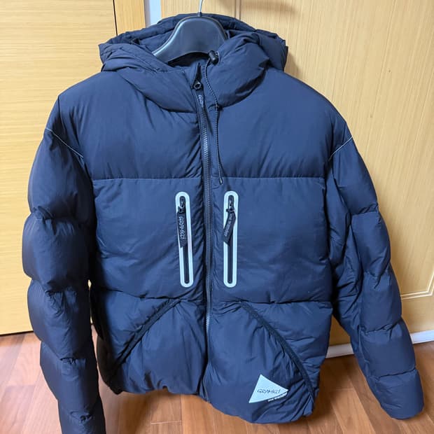 그라미치x앤드원더 다운 자켓 블랙 XL사이즈