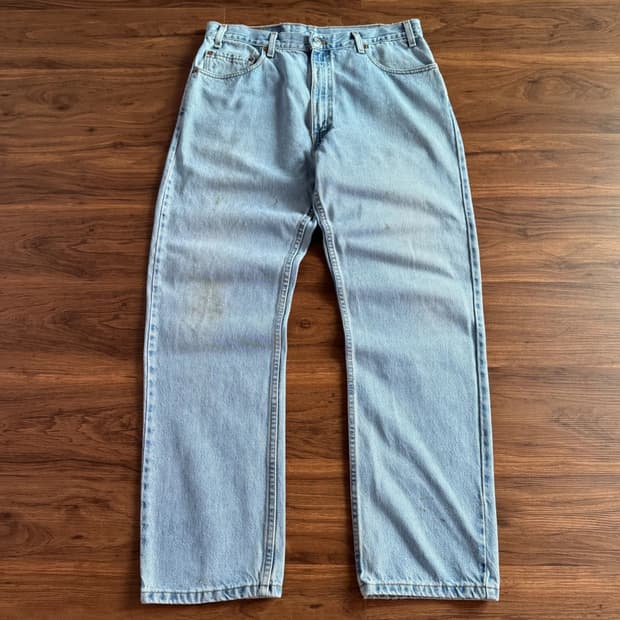 [36]90's 리바이스 Made in USA 505 데님 팬츠
