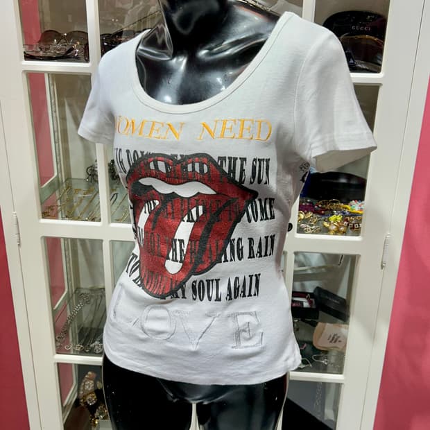 M • K • R T-shirt 엠케이알 롤링스톤즈 디자인 반팔