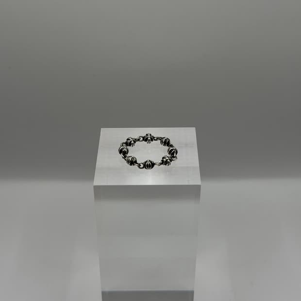 크롬하츠 반지 판매합니다. [ 크롬하츠 타이니 비즈 체인 링 ]