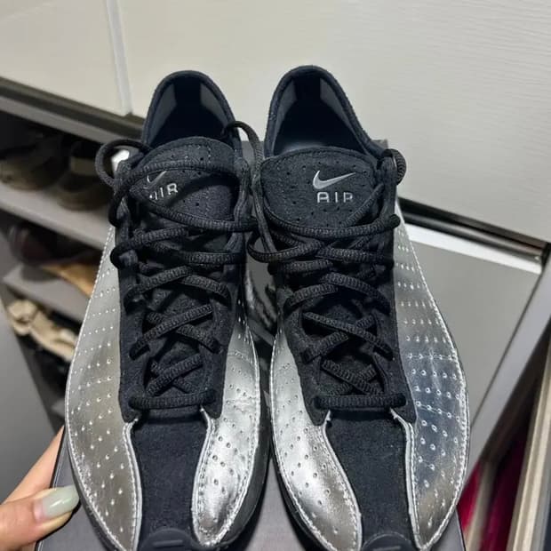nike/ 나이키에어 슈퍼플라이 메탈릭 실버 앤 블랙 (W, 250)