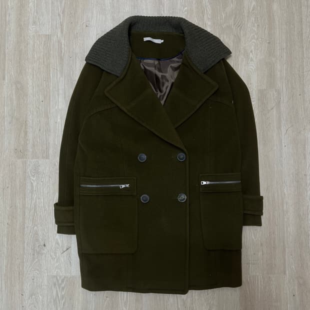 스테파넬 여성 캐시미어 클래식 더플 코트 M(95)