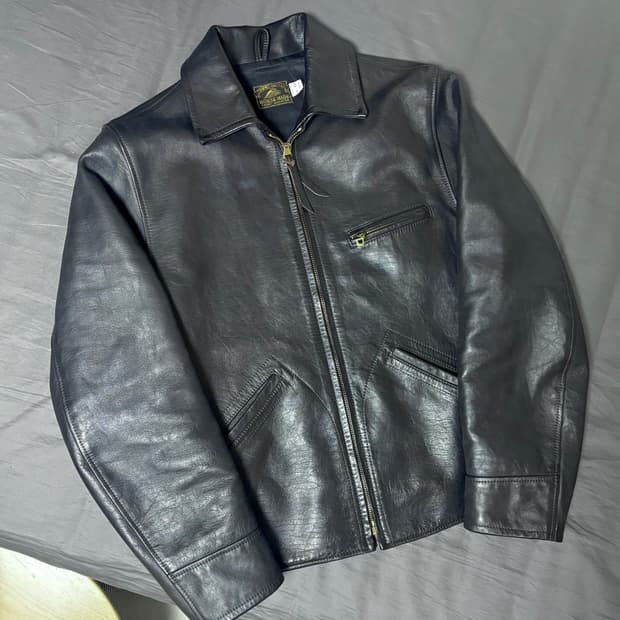 트로피클로딩 허밍버드 자켓 42 호스하이드 가죽