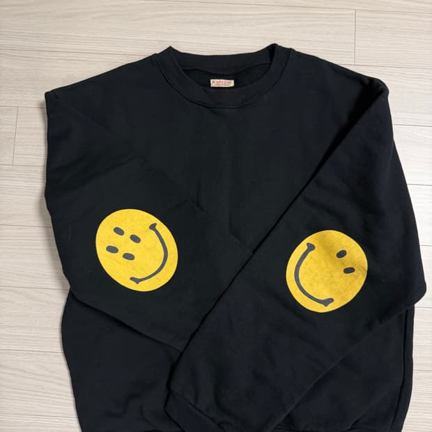 [4] KAPITAL 블랙 스타일 맨투맨