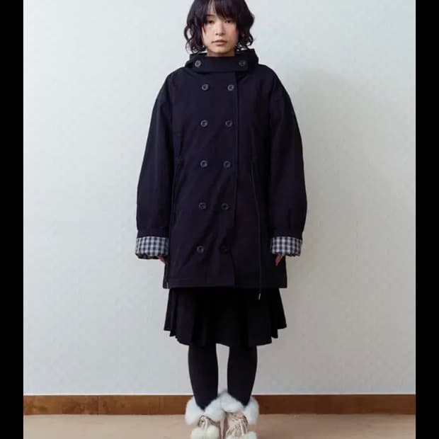 오피쉬 야상 블랙