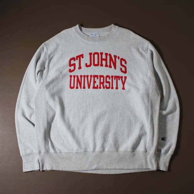 Champion 챔피온 프린팅 기모 맨투맨