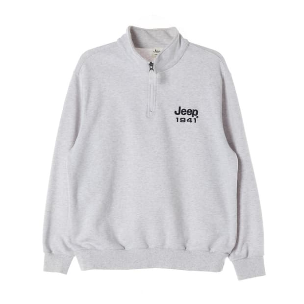 Jeep 하프집업 맨투맨 XL
