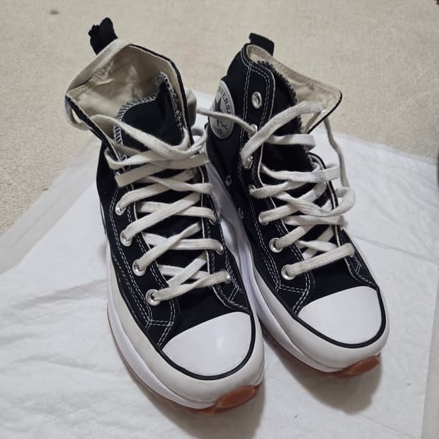 컨버스 런스타 하이크 블랙 240