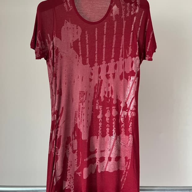 Julius SS12 Rayon Silk Jersey Cutsew