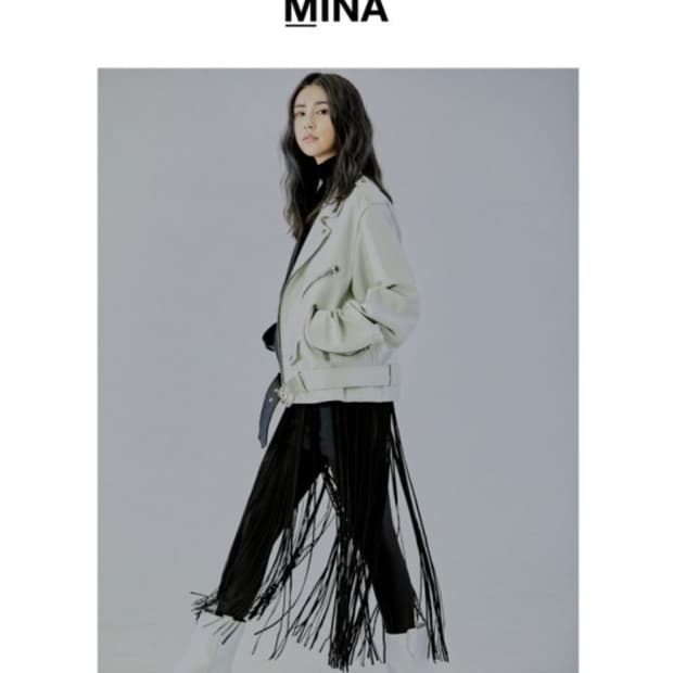 <필독> 미야우 바이 미나  라이더 자켓 <남녀공용>