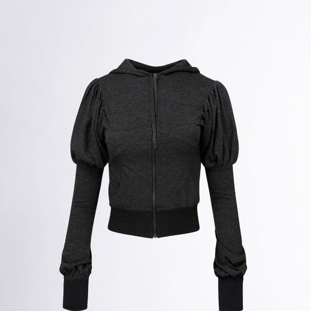 스컬프터 차콜 후드집업