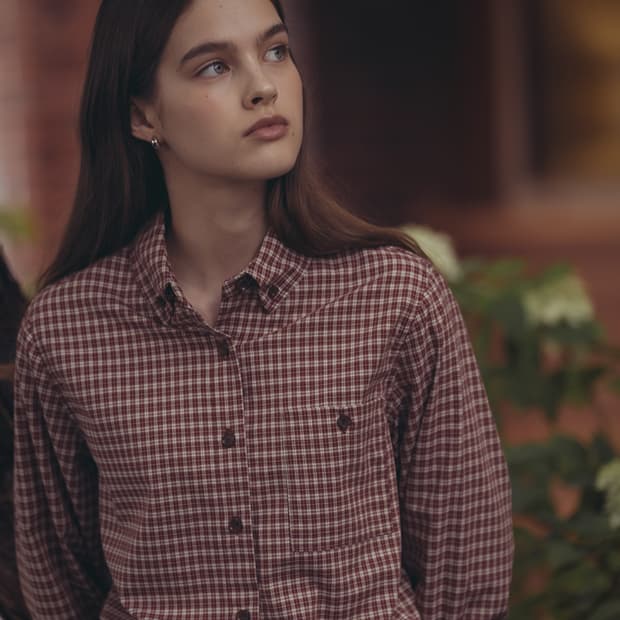 TILL I DIE 틸아이다이 클래식 체크 셔츠