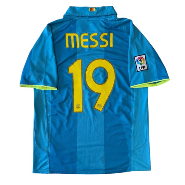 [해외M]07-08 바르셀로나 어웨이 메시 유니폼