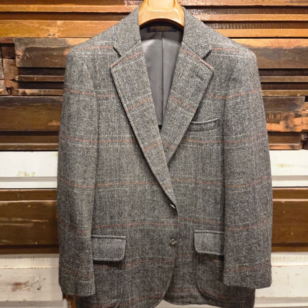 브룩스 브라더스 트위드자켓 