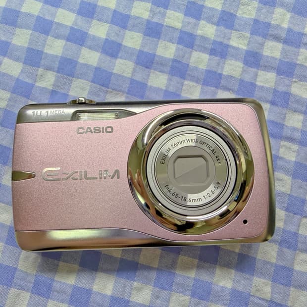 카시오 엑슬림z550 핑크