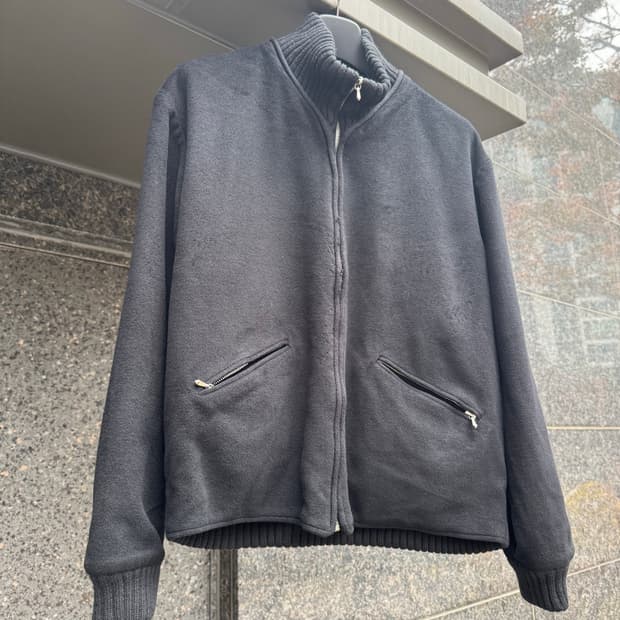 Agnes B 아네스베 울 집업 자켓