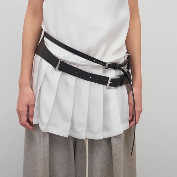 LCDC MULTI STRAP LEATHER BELT