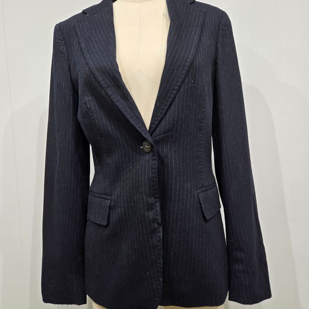 막스마라 스트라이프 여성 정장 자켓