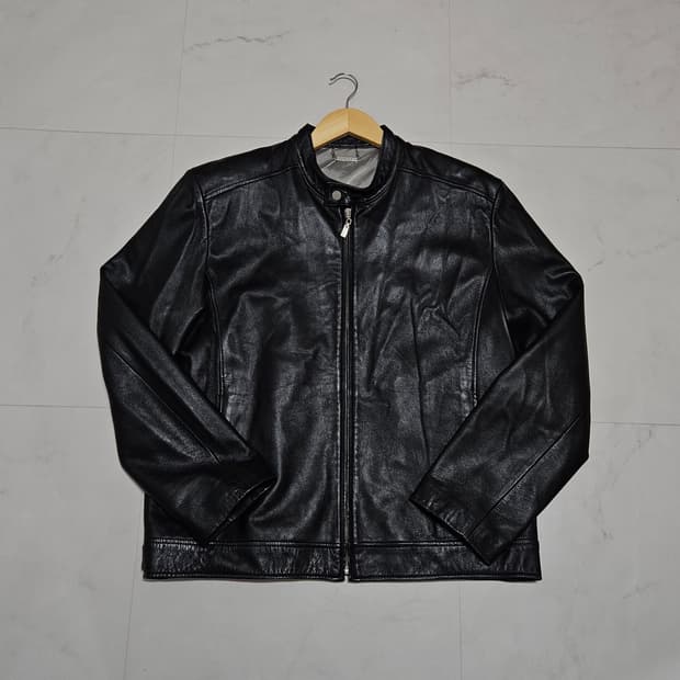 송지오 양가죽 바이커 자켓 105